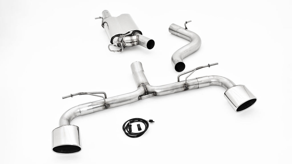 Friedrich Motorsport 76mm Duplex-Anlage mit Klappensteuerung für Audi TTS 8S Quattro (Bj. 12/2018-11/2020)
