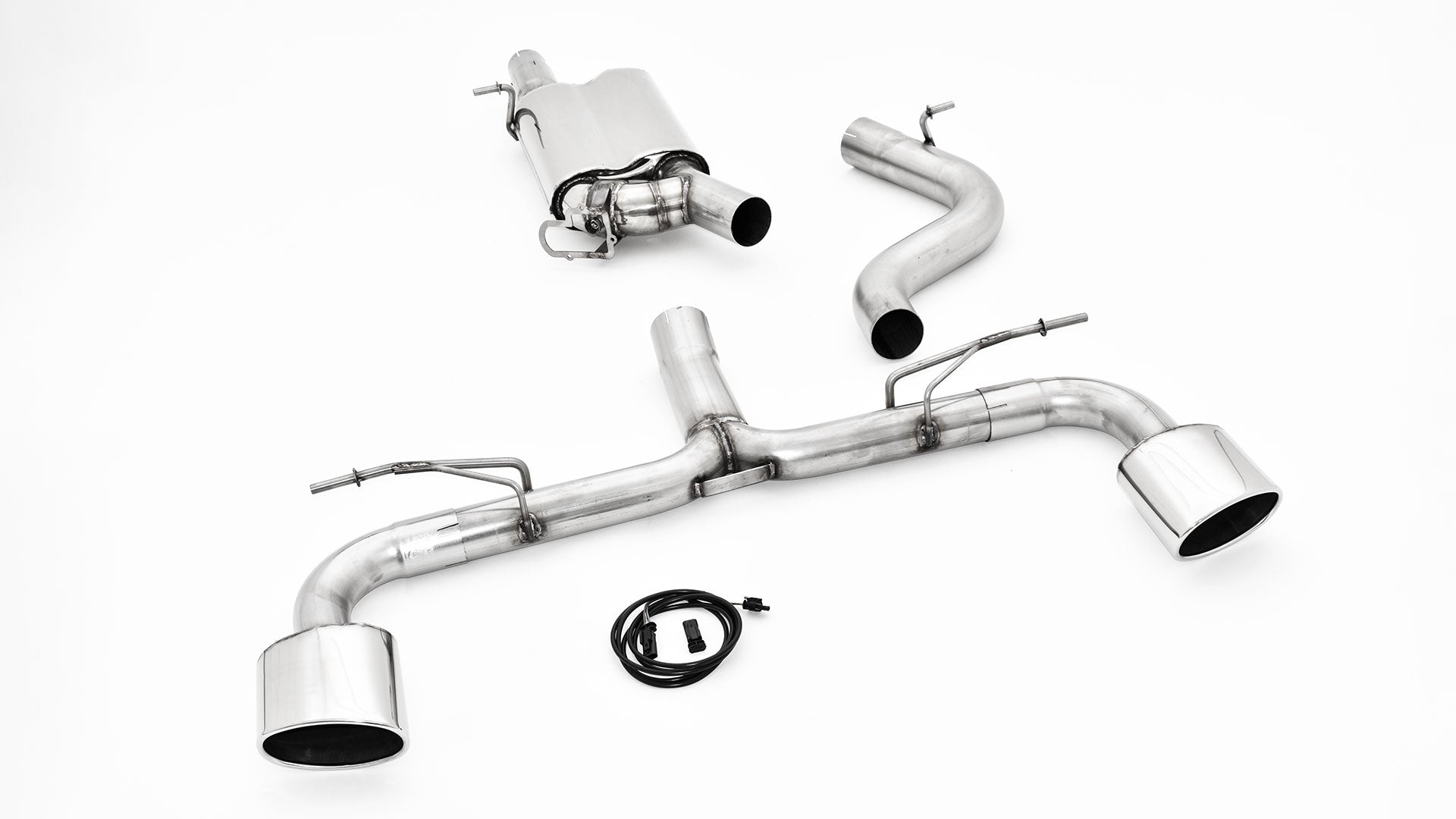 Friedrich Motorsport 76mm Duplex-Anlage mit Klappensteuerung für Audi TTS 8S Quattro (Bj. 12/2018-11/2020)
