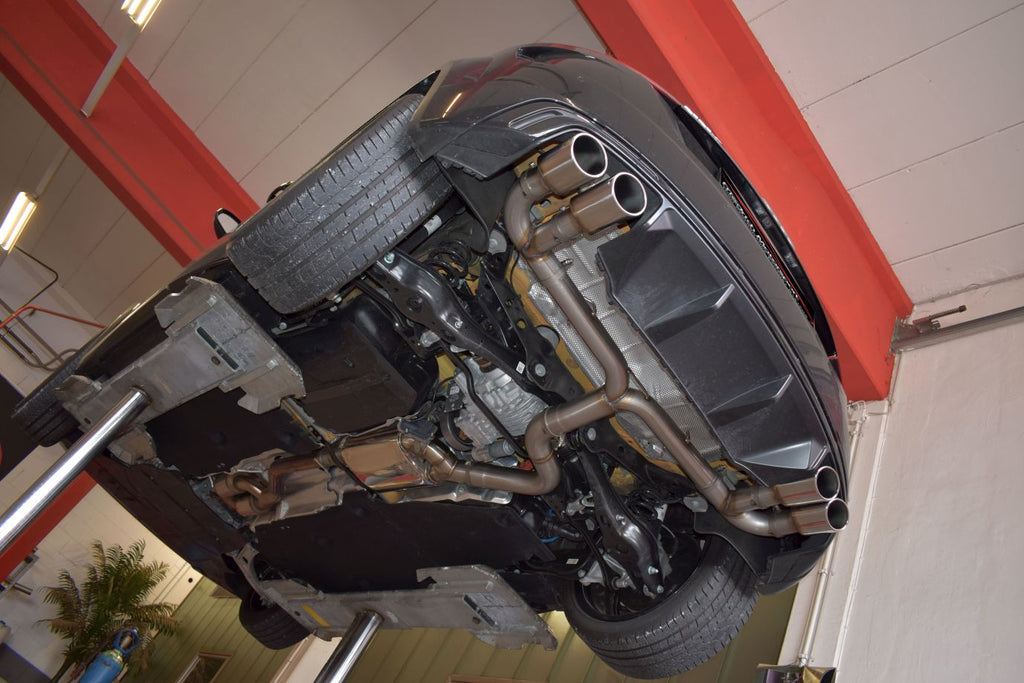 Friedrich Motorsport 76mm Duplex-Anlage mit Klappensteuerung für Audi TTS 8S Quattro (Bj. 12/2018-11/2020)