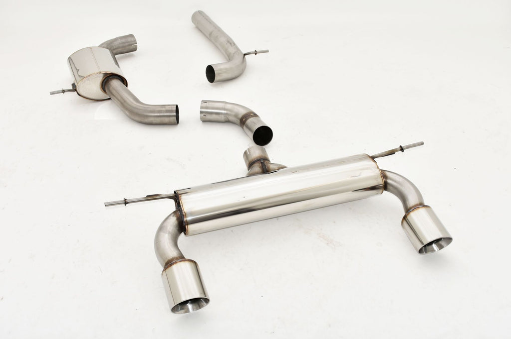 Friedrich Motorsport 76mm Duplex-Anlage für Audi TT 8S Frontantrieb (Bj. 07/2015-06/2018)