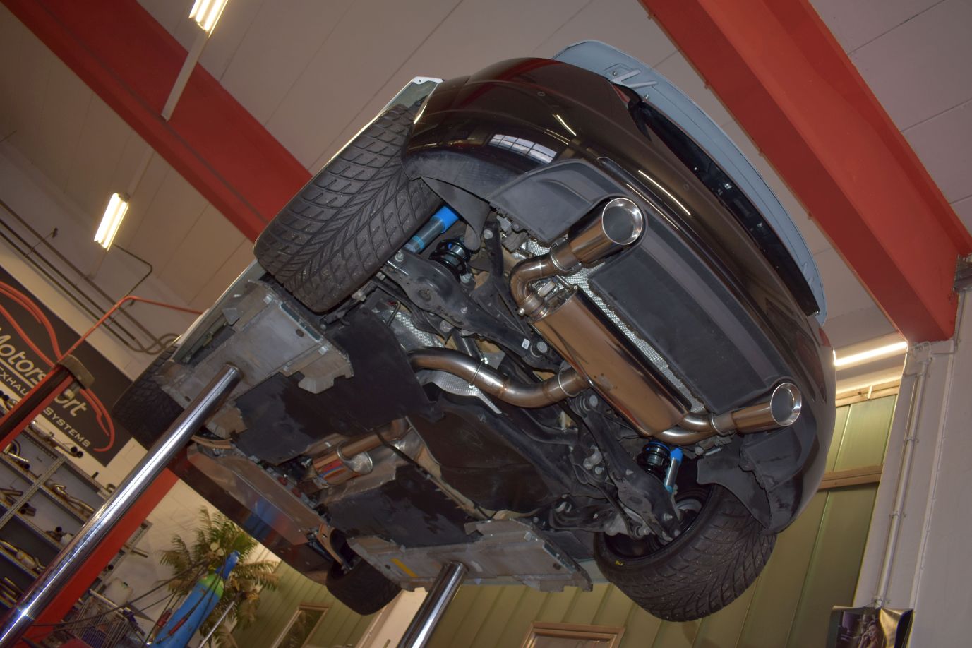 Friedrich Motorsport 76mm Duplex-Anlage mit Klappensteuerung für Audi TT 8S Frontantrieb (Bj. 07/2014-06/2018)