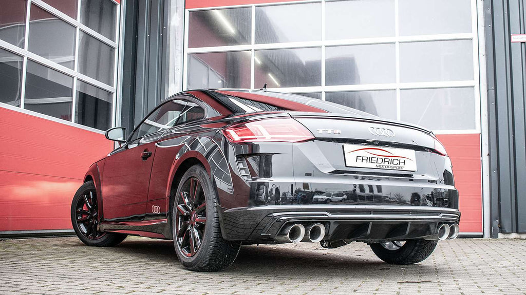 Friedrich Motorsport 76mm Duplex-Anlage mit Klappensteuerung für Audi TTS 8S Quattro (Bj. 11/2020-07/2023)
