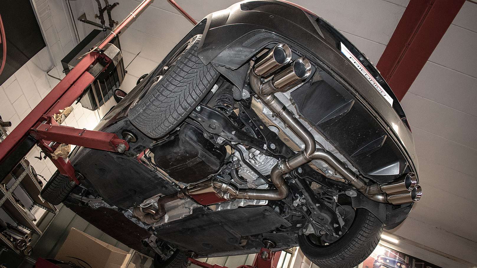 Friedrich Motorsport 76mm Duplex-Anlage mit Klappensteuerung für Audi TTS 8S Quattro (Bj. 11/2020-07/2023)