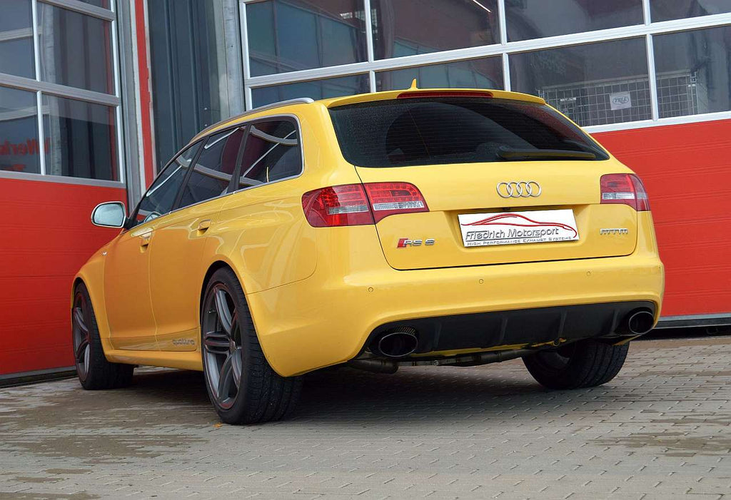 Friedrich Motorsport 2x76mm Duplex-Anlage für Audi RS6 4F Quattro (Bj. 01/2008-12/2010)