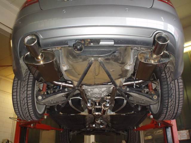 Friedrich Motorsport Gr.A Duplexanlage für Audi A4 B7 (8EC/8ED/8H) Quattro (Bj. 11/2004-2008)