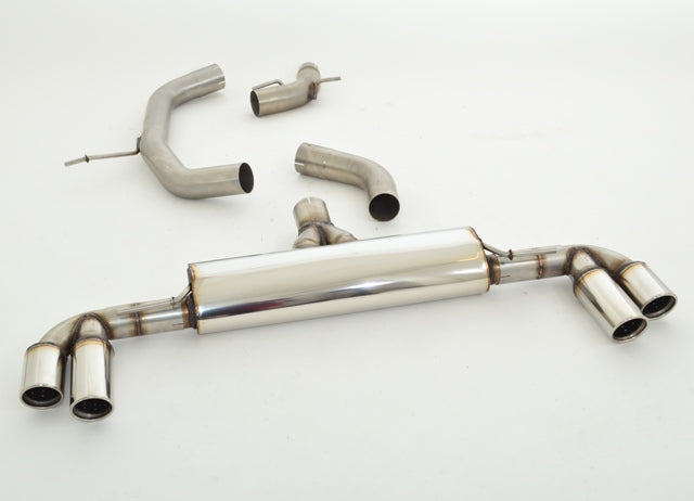 Friedrich Motorsport 76mm Duplex-Anlage für Audi TT 8J Frontantrieb (Bj. 2006-03/2014)