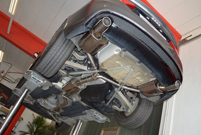 Friedrich Motorsport 76mm Duplex-Anlage für Audi A5 B8 Sportback Frontantrieb & Quattro (ab Bj. 09/2009)