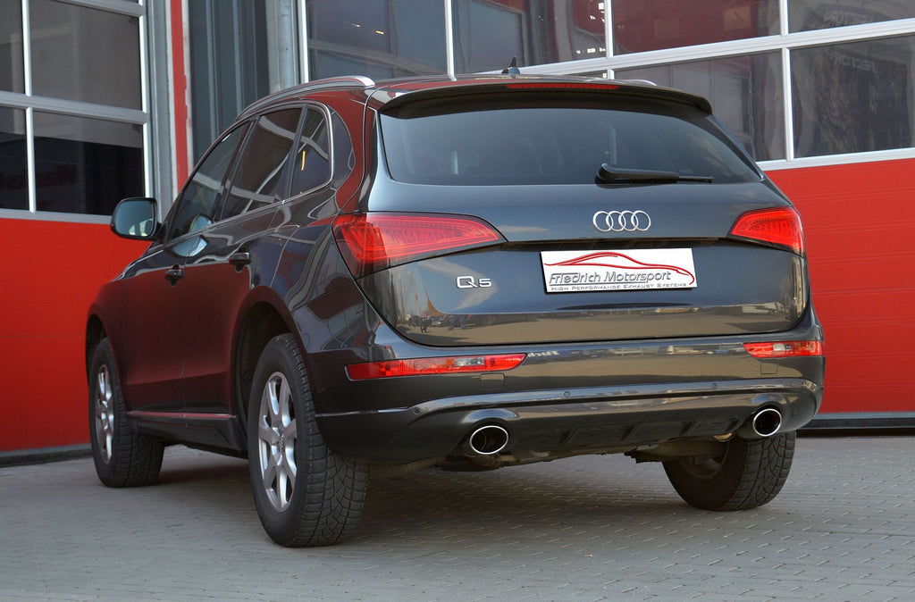 Friedrich Motorsport 76mm Duplex-Anlage für Audi Q5 8R Quattro (ab Bj. 2008)