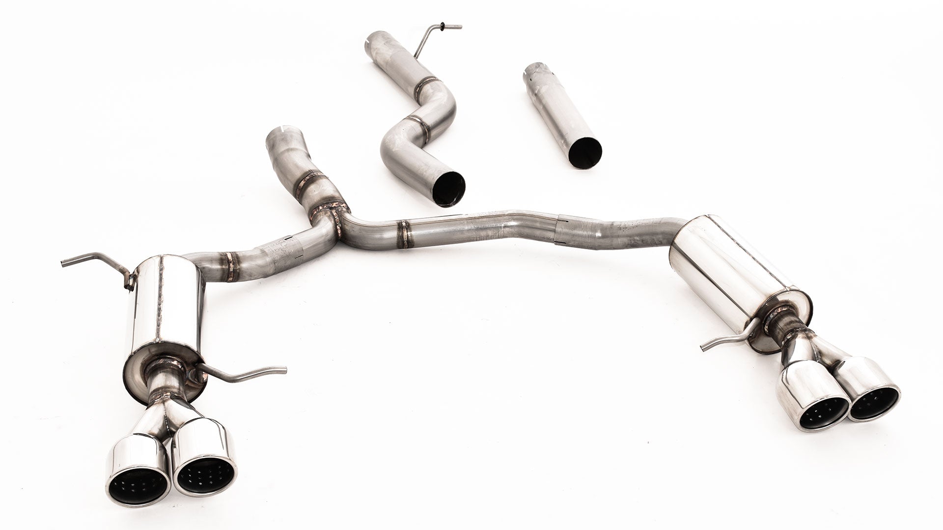 Friedrich Motorsport 76mm Duplex-Anlage für Audi Q5 8R Quattro (Bj. 2008-04/2014)