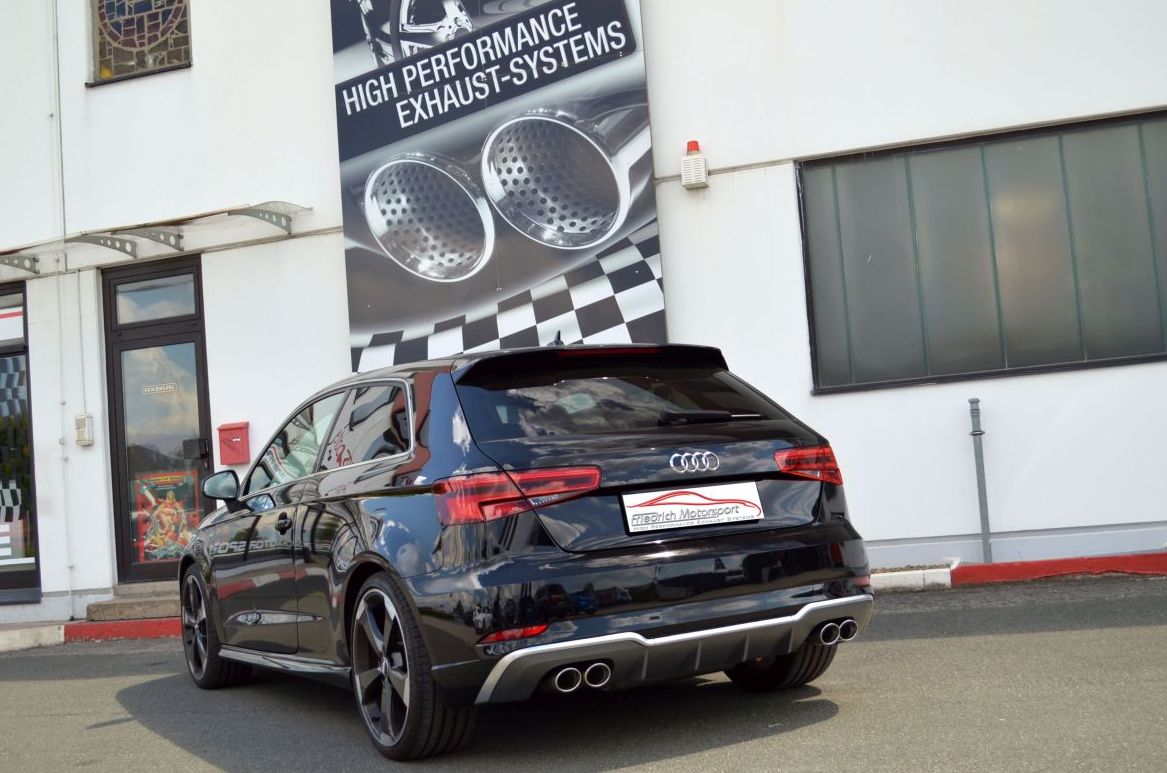 Friedrich Motorsport Gr.A Duplexanlage für Audi A3 8V 3-Türer Frontantrieb (Bj. 08/2012-08/2018)