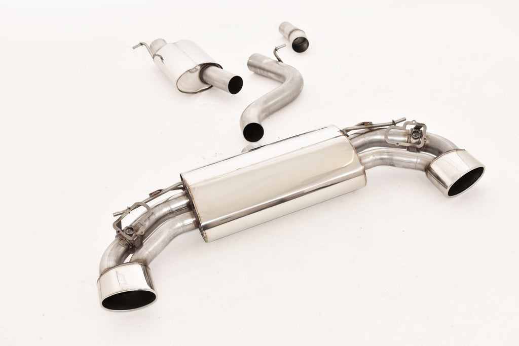 Friedrich Motorsport 76mm Duplex-Anlage mit originaler Klappensteuerung für Audi S3 8V 3-Türer Quattro (ab Bj. 05/2013)