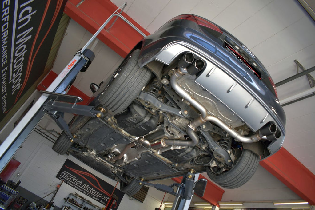 Friedrich Motorsport 76mm Duplex-Anlage für Audi A3 8V Sportback Quattro (Bj. 2012-08/2018)