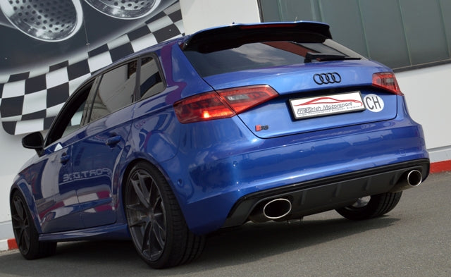 Friedrich Motorsport 76mm Duplex-Anlage für Audi S3 8V Sportback Quattro (Bj. 05/2013-07/2018)