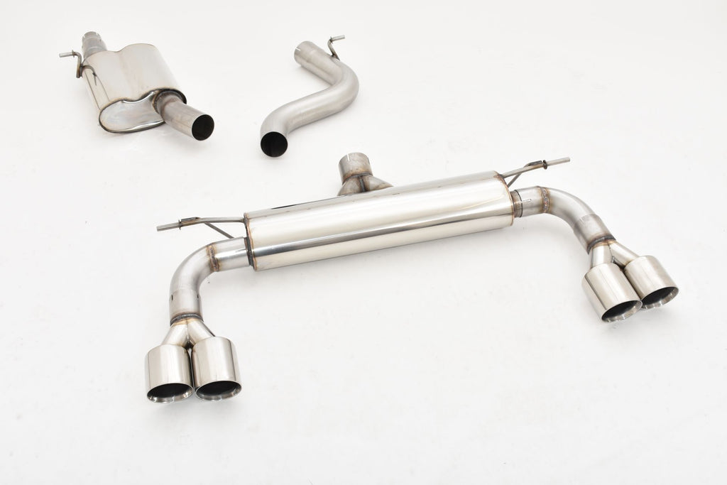 Friedrich Motorsport 76mm Duplex-Anlage für Audi Q2 GA Quattro (Bj. 07/2017-08/2018)