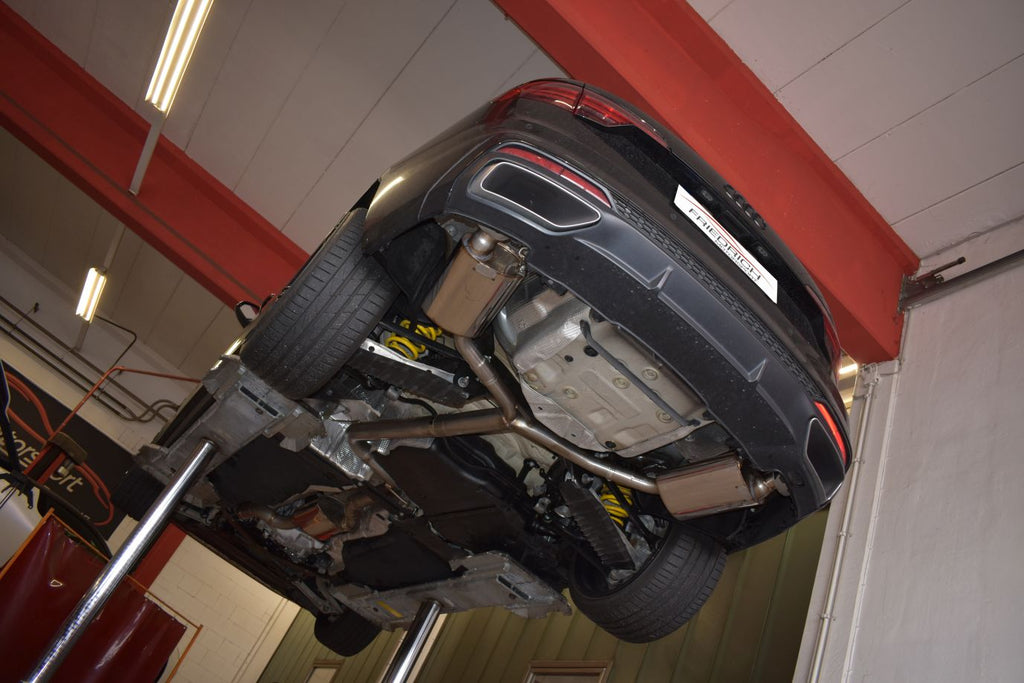 Friedrich Motorsport 76mm Duplex-Anlage für Audi A4 B9 (B8/8W) Frontantrieb (Bj. 10/2018-05/2019)