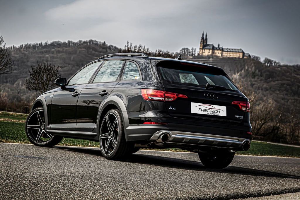 Friedrich Motorsport 76mm Duplex-Anlage für Audi A4 B9 (B8/8W) Allroad Quattro (Bj. 02/2019-07/2020)
