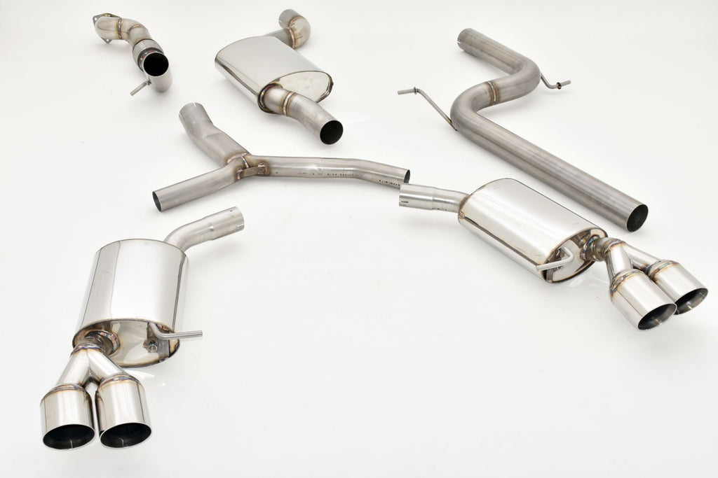 Friedrich Motorsport 76mm Duplex-Anlage für Audi A5 B9 (F5/B8) Sportback (Bj. 08/2017-06/2018)
