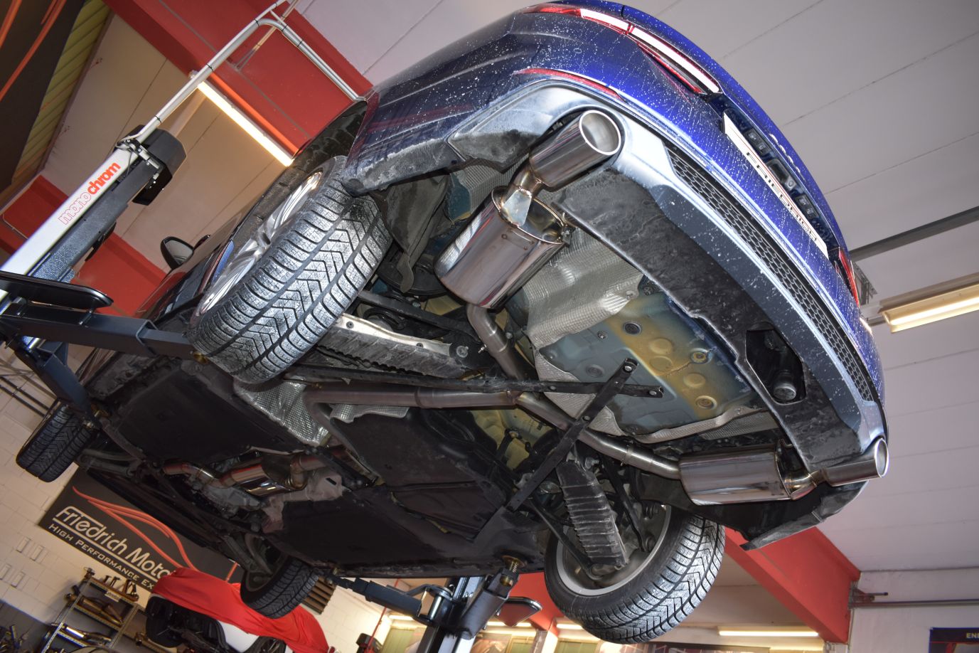 Friedrich Motorsport 76mm Duplex-Anlage für Audi A5 B9 (F5/B8) Sportback (Bj. 10/2018-06/2020)