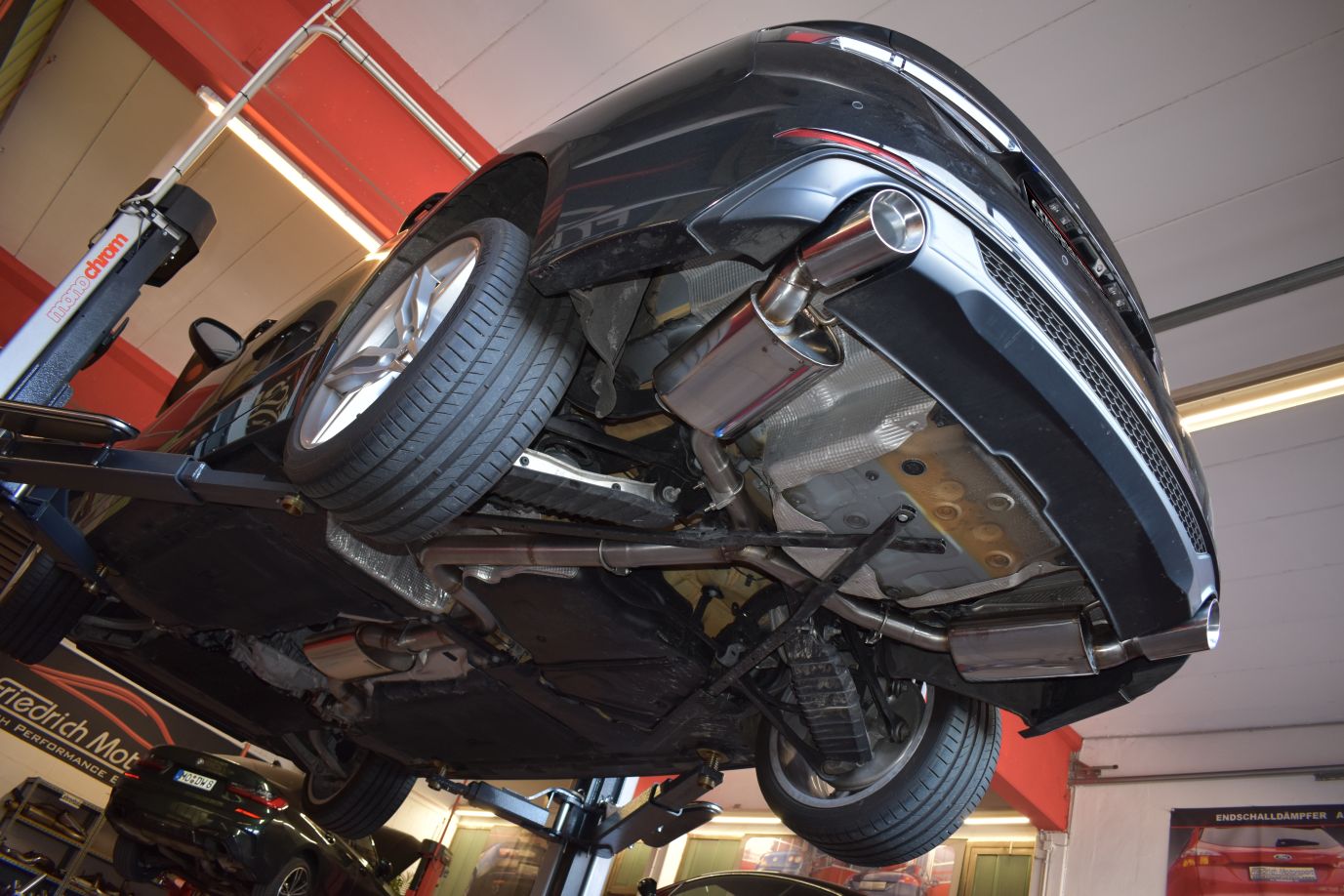 Friedrich Motorsport 76mm Duplex-Anlage für Audi A5 B9 (F5/B8) Sportback (Bj. 07/2016-06/2018)