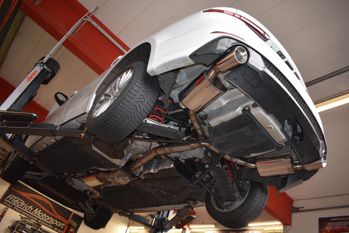 Friedrich Motorsport 76mm Duplex-Anlage für Audi A5 B9 (F5/B8) Sportback (Bj. 07/2016-06/2018)