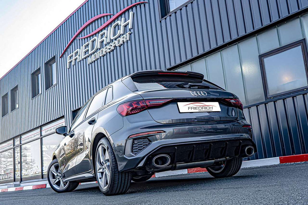 Friedrich Motorsport Gruppe A Duplex-Anlage für Audi A3 GY Sportback Frontantrieb (ab Bj. 03/2020)