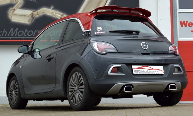 Friedrich Motorsport Gr.A Duplexanlage für Opel ADAM S / ROCKS S (Bj. 11/2014-06/2018)