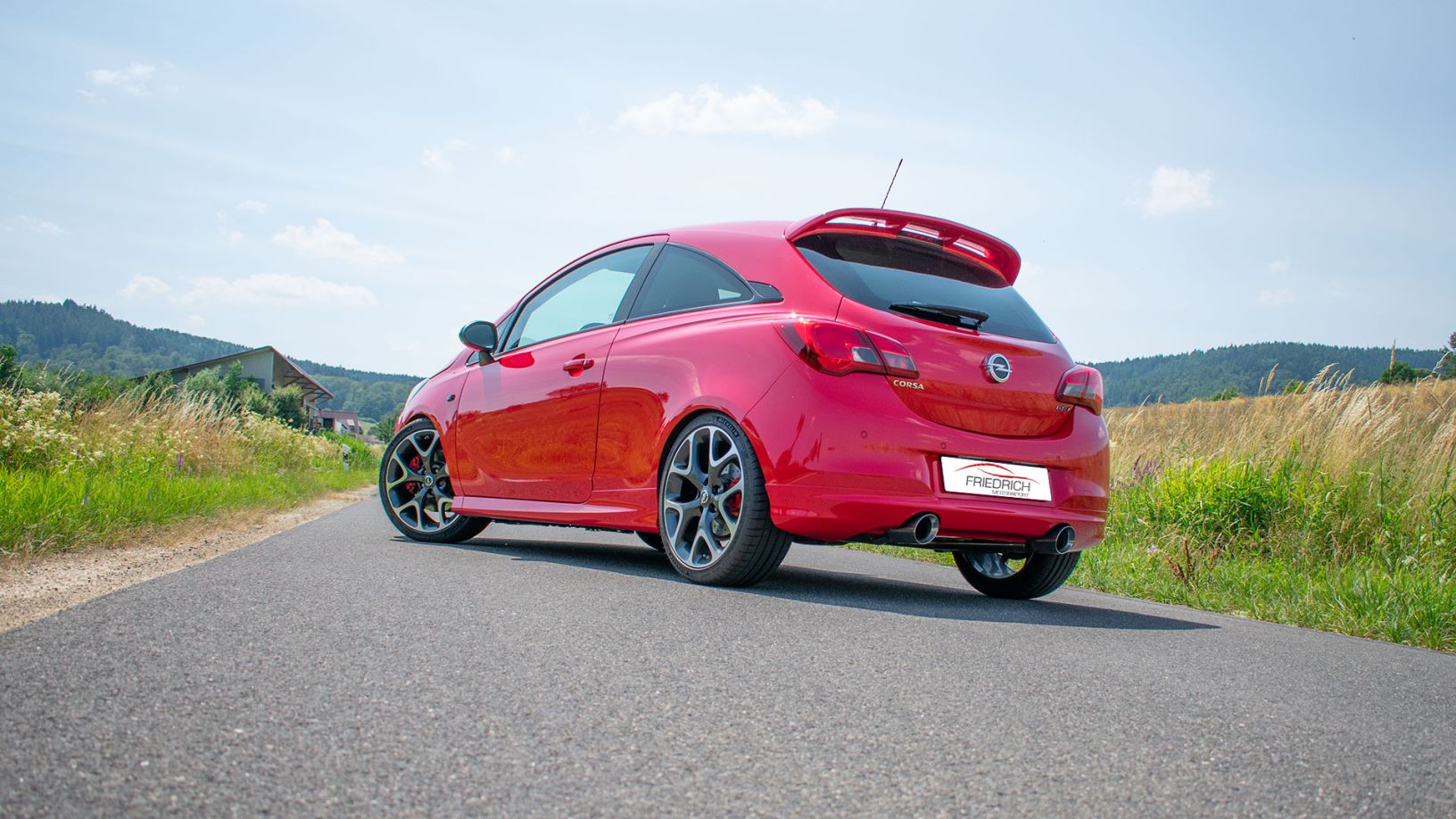 Friedrich Motorsport Gr.A Duplexanlage für Opel Corsa E (Bj. 11/2014-06/2018)