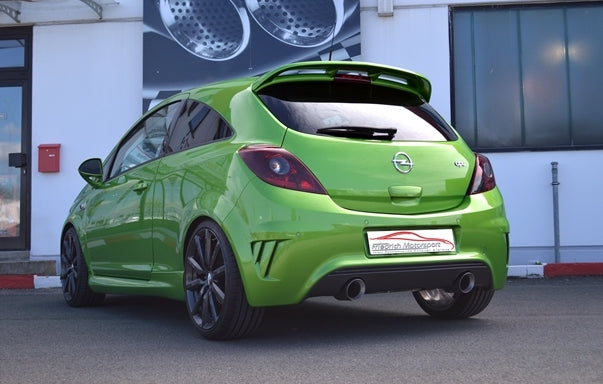 Friedrich Motorsport 76mm Duplex-Anlage für passend für Original OPC Nürburgring Edition Heck (ab Bj. 2007 - 1)