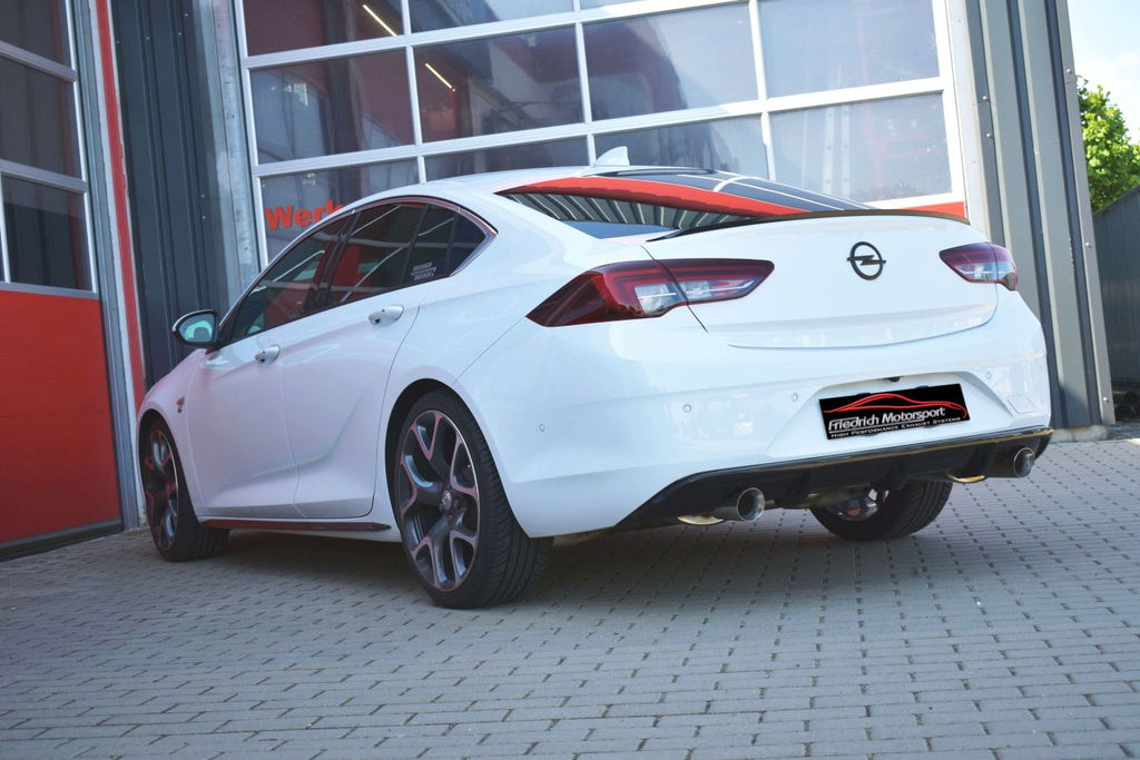 Friedrich Motorsport 76mm Duplex-Anlage für Opel Insignia Grand Sport Frontantrieb (Bj. 06/2017-07/2018)