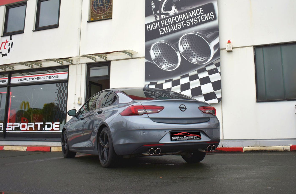 Friedrich Motorsport 76mm Duplex-Anlage für Opel Insignia Grand Sport Frontantrieb (Bj. 06/2017-07/2018)