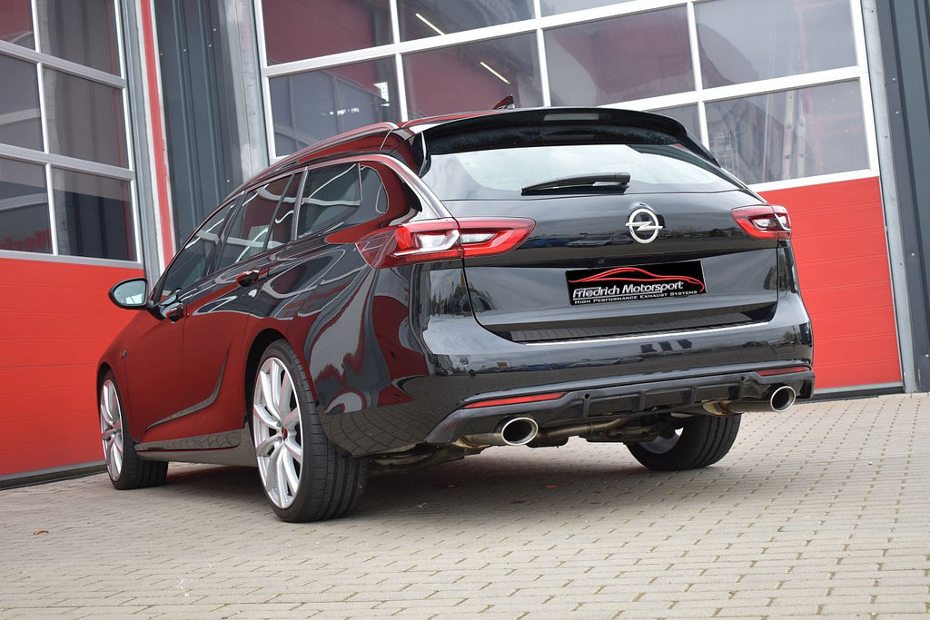 Friedrich Motorsport 76mm Duplex-Anlage für Opel Insignia Sports Tourer Allrad (Bj. 06/2017-06/2018)