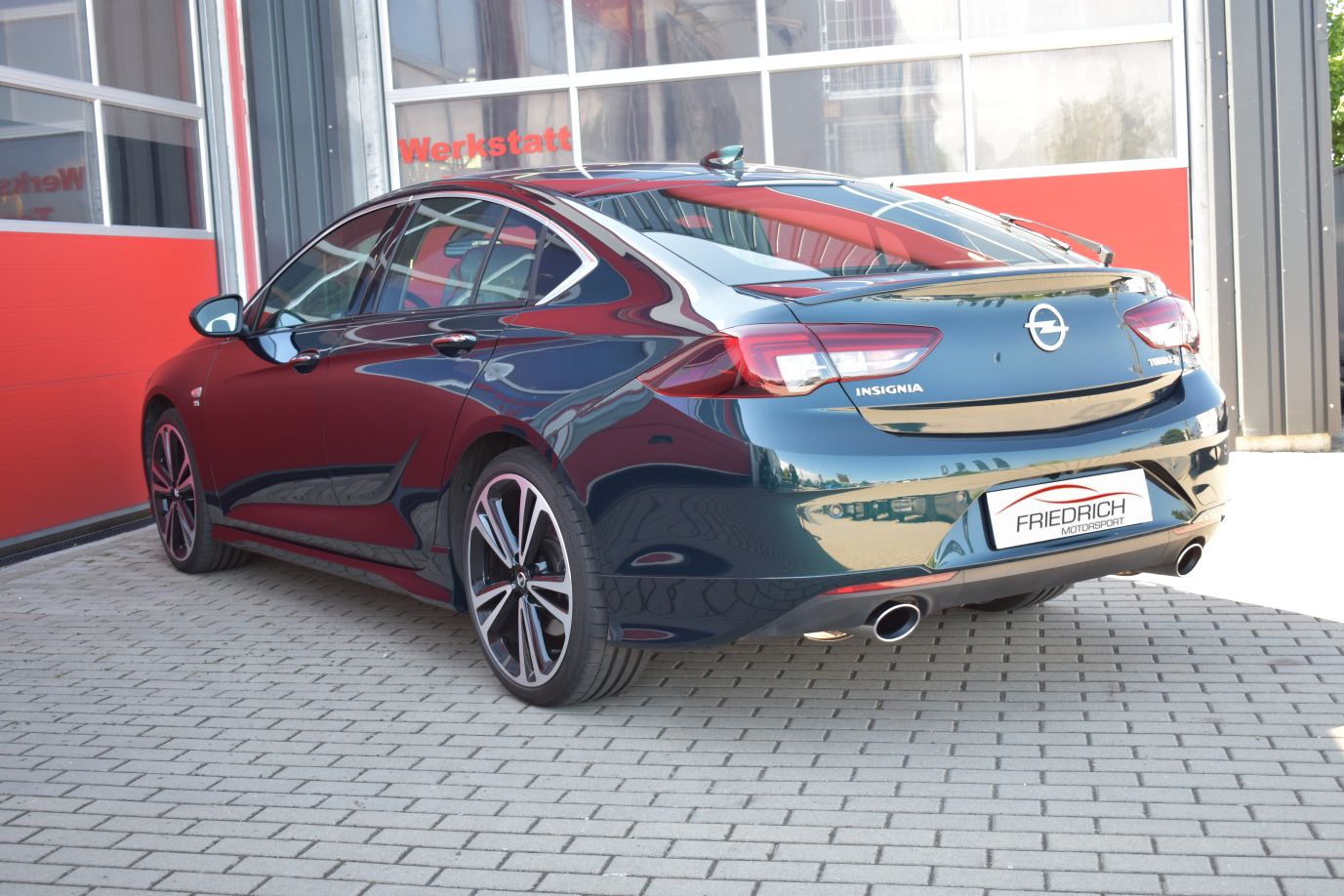 Friedrich Motorsport 76mm Duplex-Anlage für Opel Insignia Grand Sport Allrad (Bj. 06/2017-06/2018)