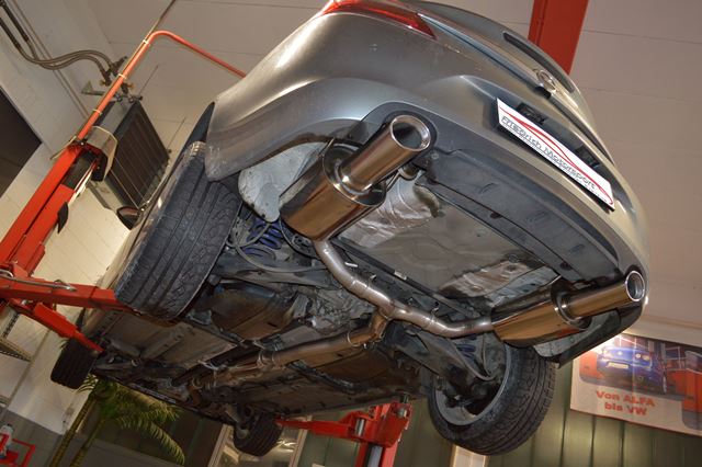 Friedrich Motorsport 76mm Duplex-Anlage für Opel Insignia Stufenheck & Fließheck Allrad (ab Bj. 07/2008)