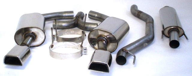 Friedrich Motorsport 3 Zoll (76mm) Duplexanlage für Opel Vectra C (ab Bj. 2002)