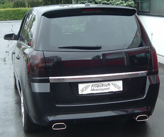 Friedrich Motorsport 3 Zoll (76mm) Duplexanlage für Opel Zafira B (ab Bj. 2005)