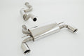 Friedrich Motorsport 3 Zoll (76mm) Duplexanlage für Ford Focus II RS + RS 500 (ab Bj. 2009)