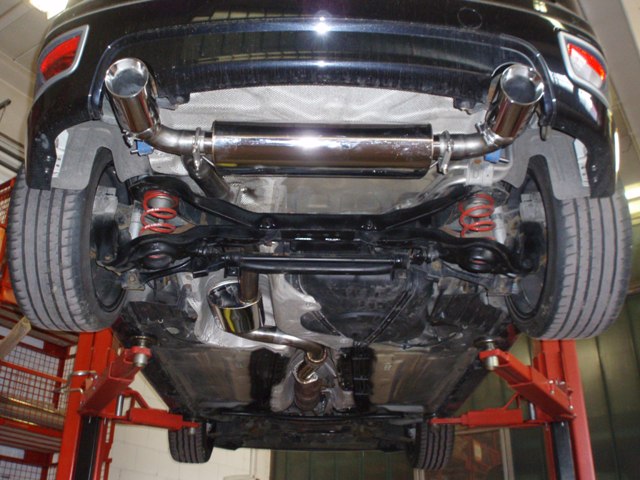Friedrich Motorsport 3 Zoll (76mm) Duplexanlage für Ford Focus II DA3 ST (ab Bj. 2005)