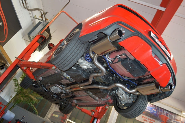 Friedrich Motorsport 76mm Duplex-Anlage mit Klappensteuerung für Ford Mustang Coupe (ab Bj. 2015)