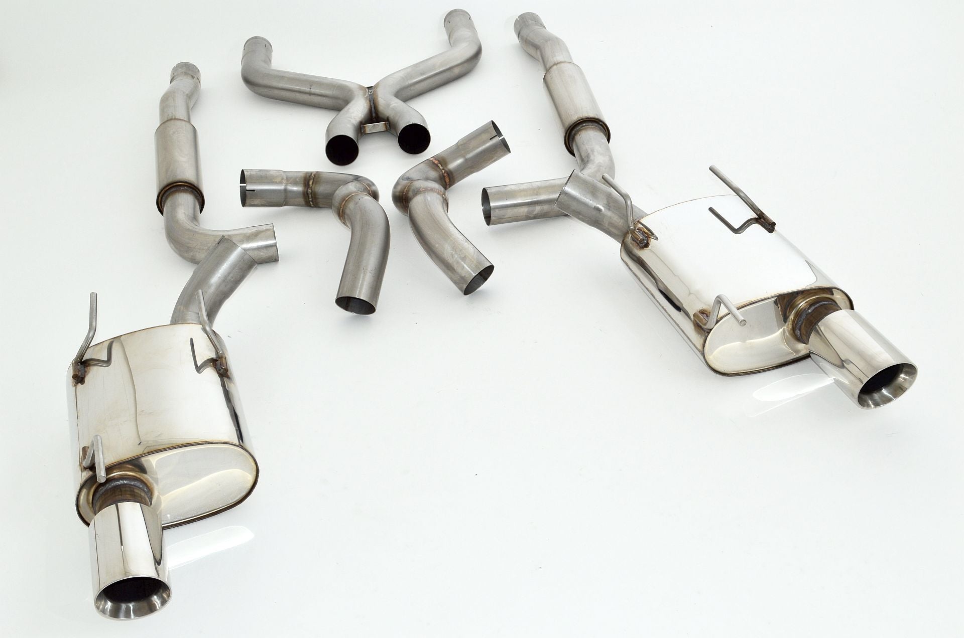 Friedrich Motorsport 76mm Duplex-Anlage für Ford Mustang 5 Facelift (S197) (Bj. 2010-2014)