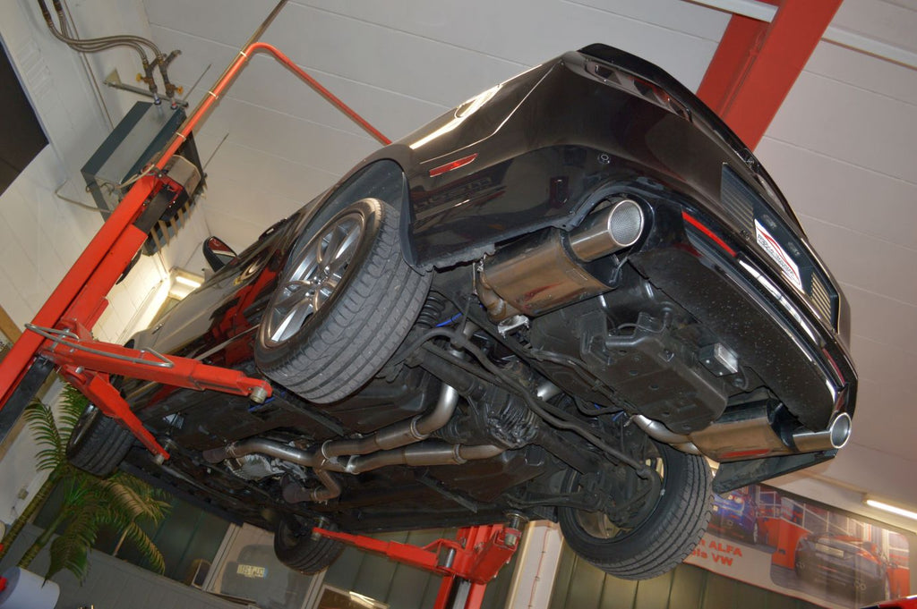 Friedrich Motorsport 76mm Duplex-Anlage mit Klappensteuerung für Ford Mustang 5 Facelift (S197) (Bj. 2010-2014)