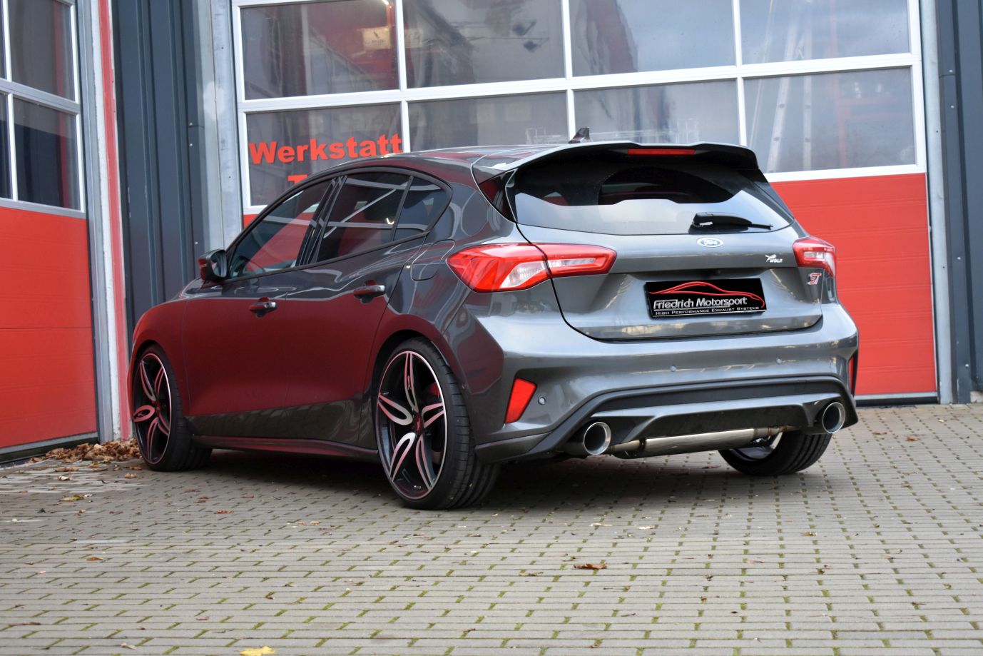 Friedrich Motorsport 76mm Duplex-Anlage für Ford Focus IV 5-Türer DEH ST (ab Bj. 06/2019)
