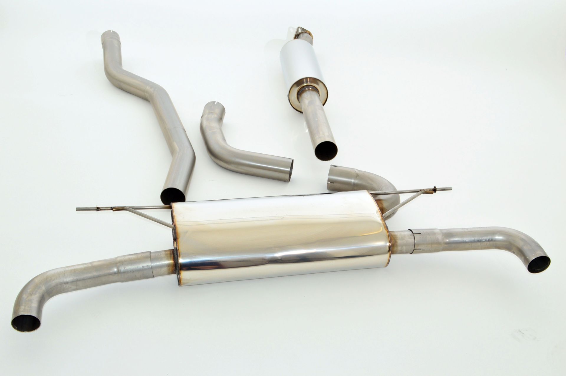 Friedrich Motorsport 76mm Duplex-Anlage für Ford Mondeo (BA7) 5. Generation (Bj. 08/2014-05/2018)