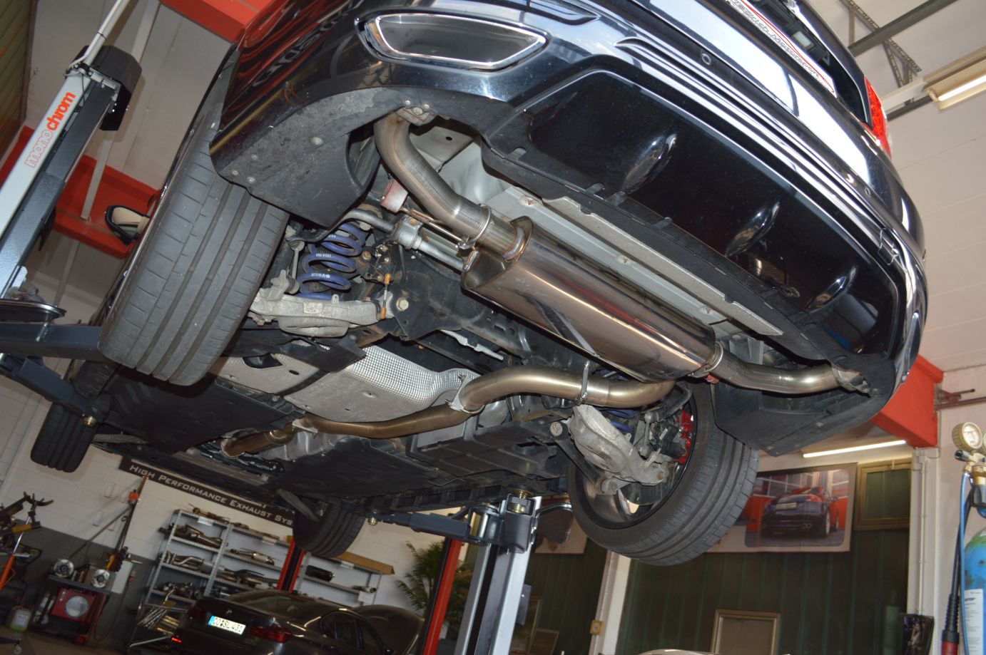 Friedrich Motorsport 76mm Duplex-Anlage für Ford Mondeo (BA7) 5. Generation (Bj. 08/2014-05/2018)