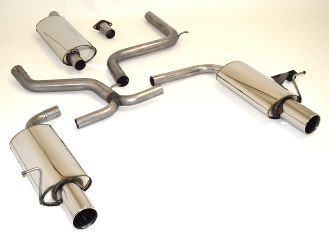 Friedrich Motorsport Gr.A Duplexanlage für Ford Mondeo (B4Y/B5Y) (Bj. 2000-03/2007)