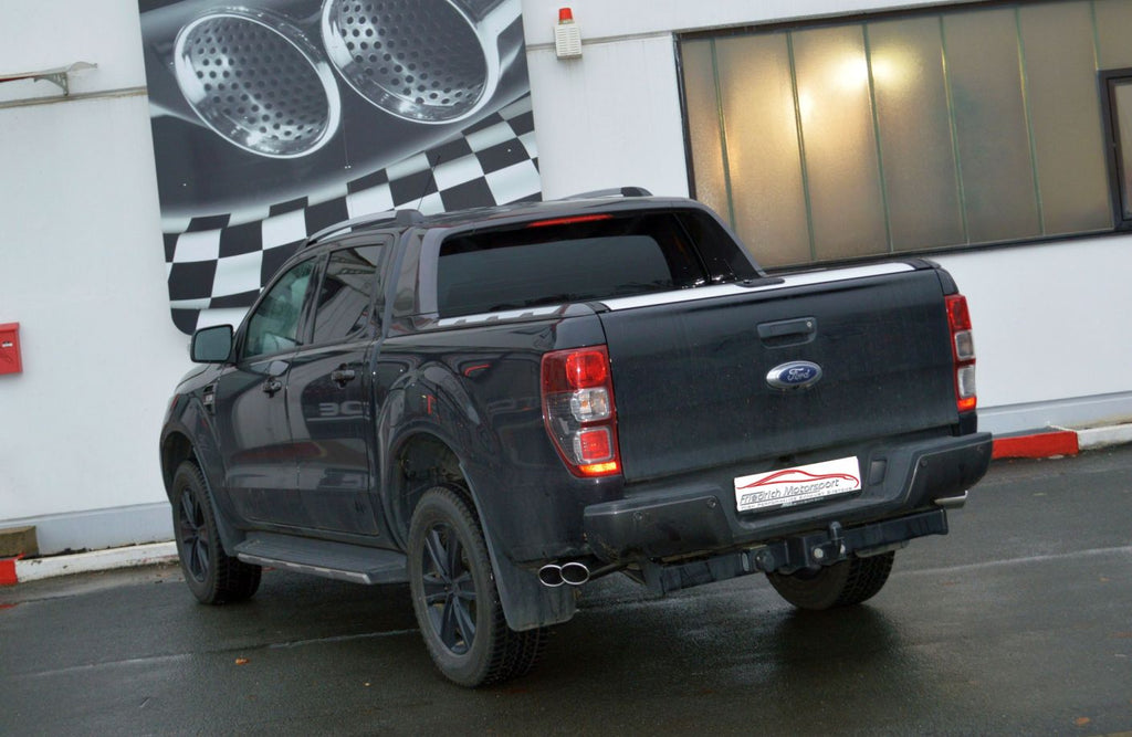 Friedrich Motorsport Gruppe A Sidepipe Duplexanlage für Ford Ranger 2AB (Bj. 2012-2015)