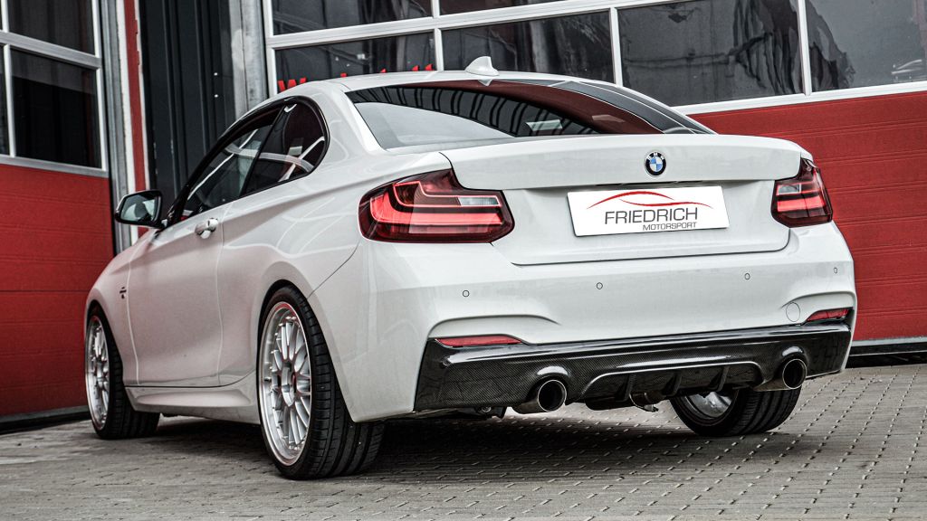Friedrich Motorsport 76mm Duplex-Anlage für BMW 2er F22/F23 (Bj. 11/2013-07/2016)