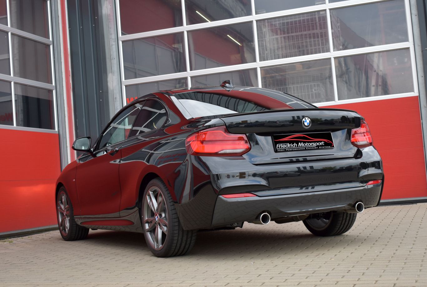 Friedrich Motorsport 76mm Duplex-Anlage für BMW 2er F22/F23 (ab Bj. 07/2017)