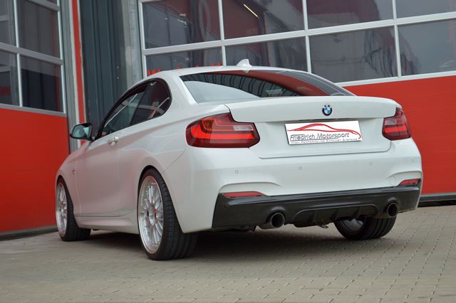 Friedrich Motorsport 76mm Duplex-Anlage für BMW 2er F22/F23 (Bj. 07/2014-07/2016)