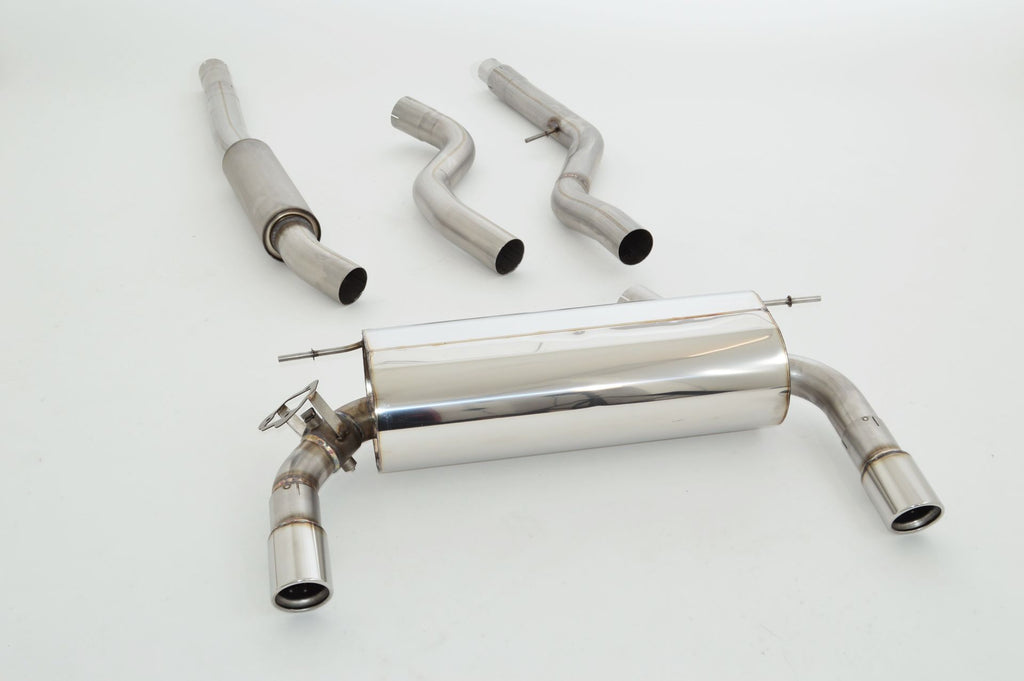 Friedrich Motorsport 76mm Duplex-Anlage für BMW 3er GT F34 (Bj. 06/2013-06/2016)