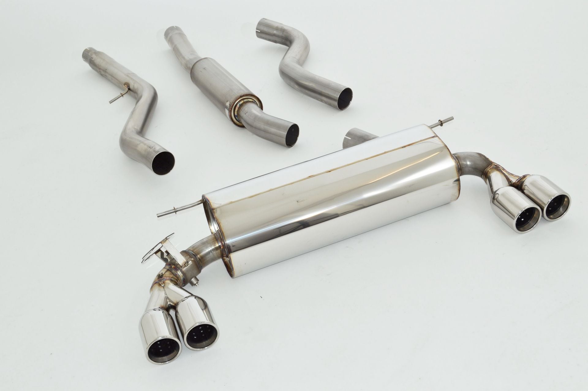 Friedrich Motorsport 76mm Duplex-Anlage für originale Klappensteuerung kann weiterverwendet werden (Bj. 10/2011-05/2015)